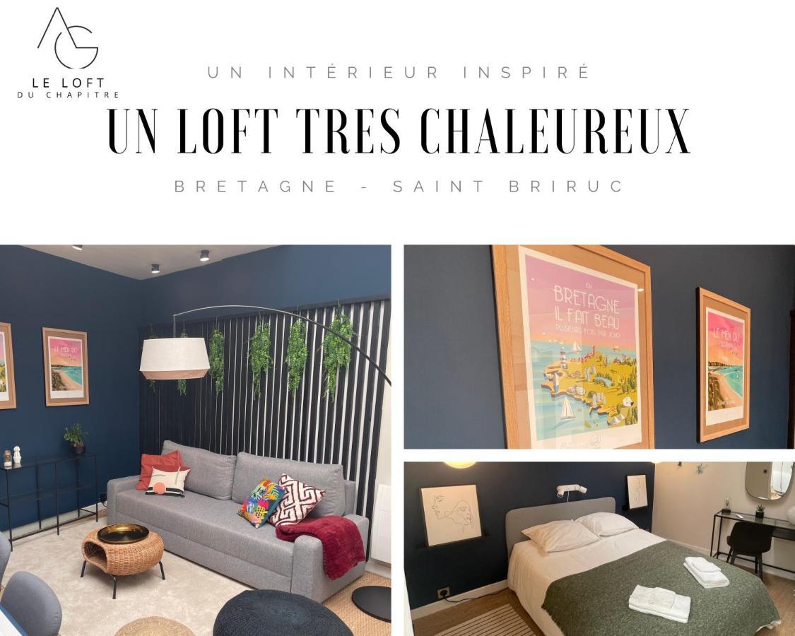 Le Loft Du Chapitre Apartment Saint-Brieuc Luaran gambar