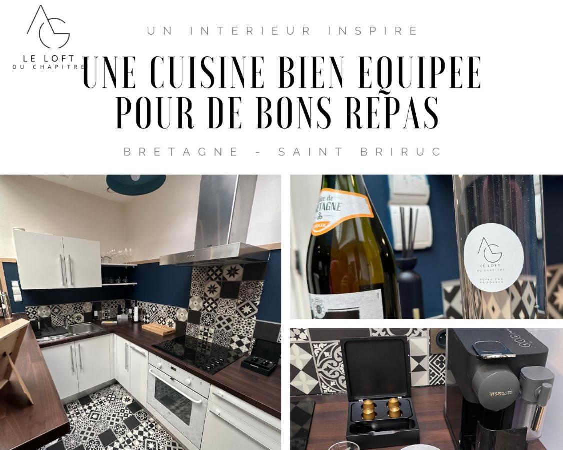 Le Loft Du Chapitre Apartment Saint-Brieuc Luaran gambar